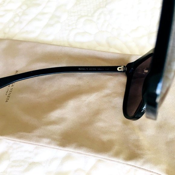 BOTTEGA VENETA Black Sunglasses Oversized Turtle Cats BV160/S 807BN 58 []14 $699 main image 8